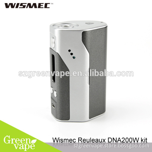 2015 hot 3 battery WISMEC Reuleaux 200W TC Wismec DNA 200 vape mod wismec reuleaux 200W